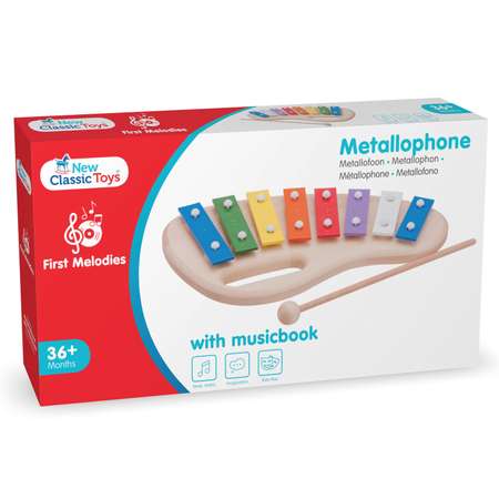 Игрушка музыкальная New Classic Toys ксилофон