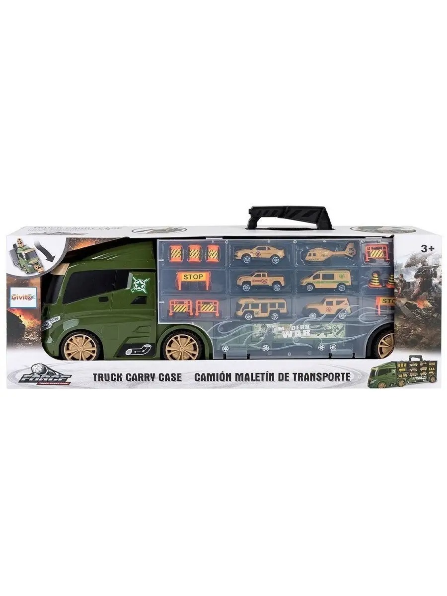 Автовоз Givito Милитари G205-011 - фото 12