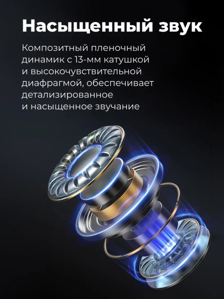 Наушники-вкладыши GEOZON G-S14BLK - фото 4