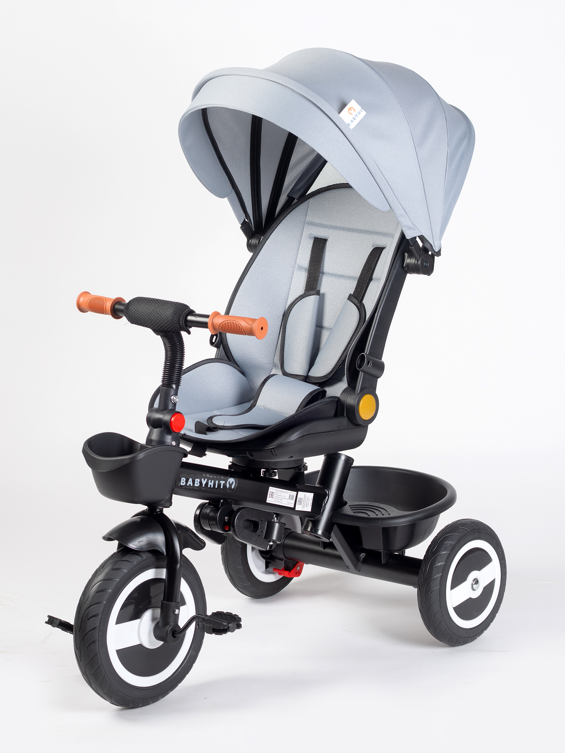 Трехколесный велосипед Babyhit 10 дюймов - фото 5