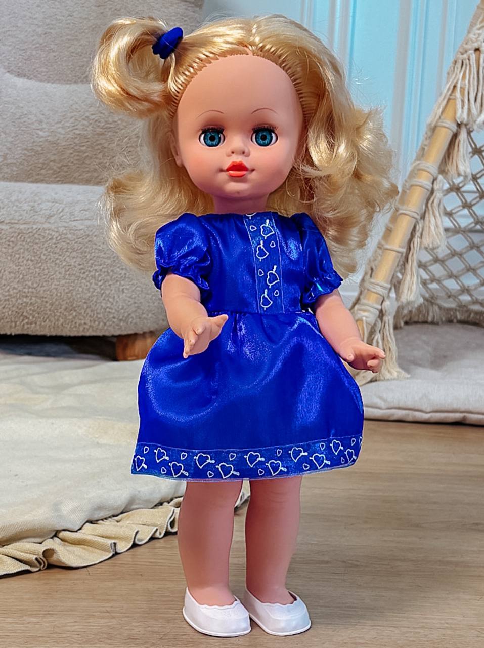 Кукла классическая СТРАНА КУКОЛ большая говорящая Маша высота 40 см 19-11.3 - фото 6