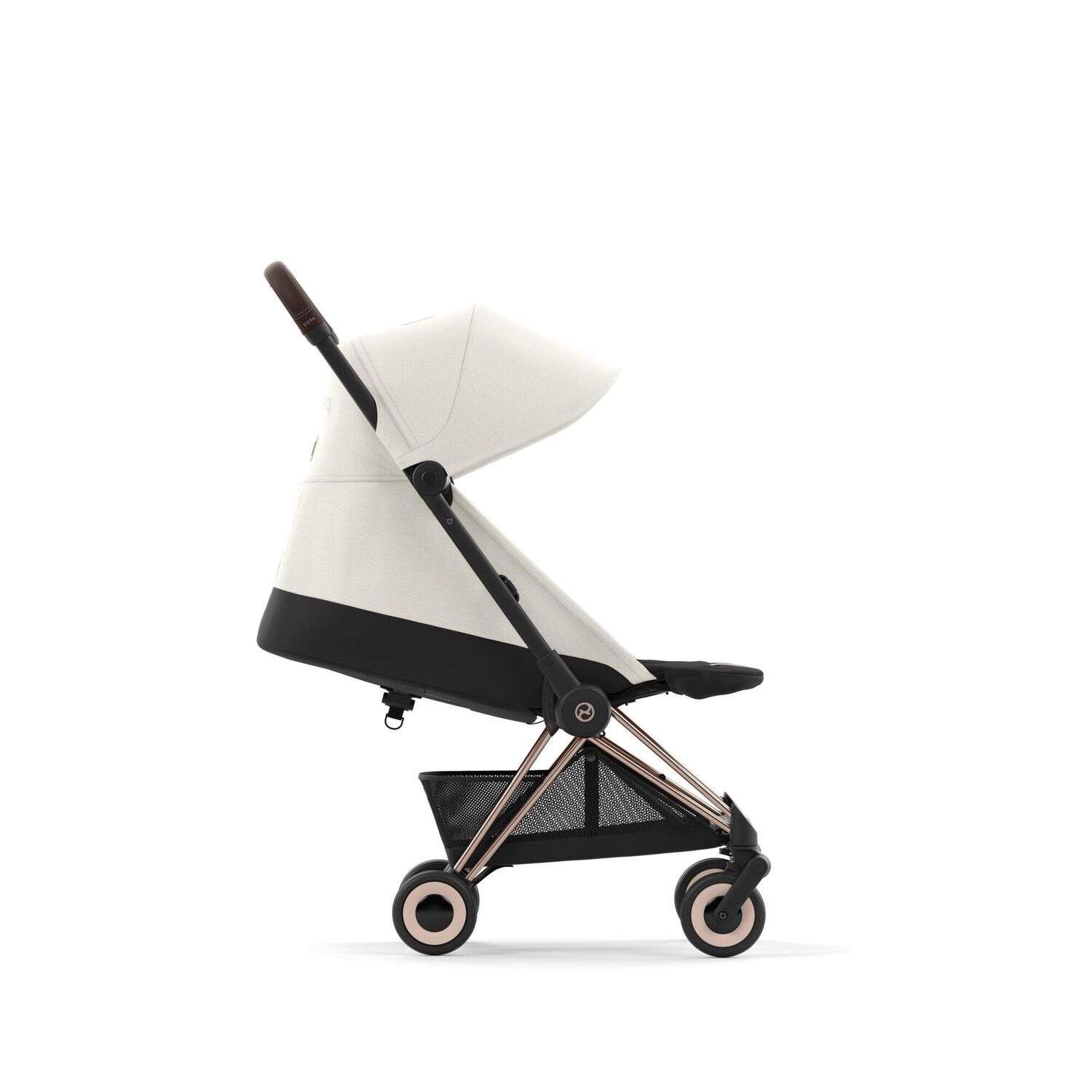 Коляска прогулочная Cybex Coya Rosegold белый - фото 6
