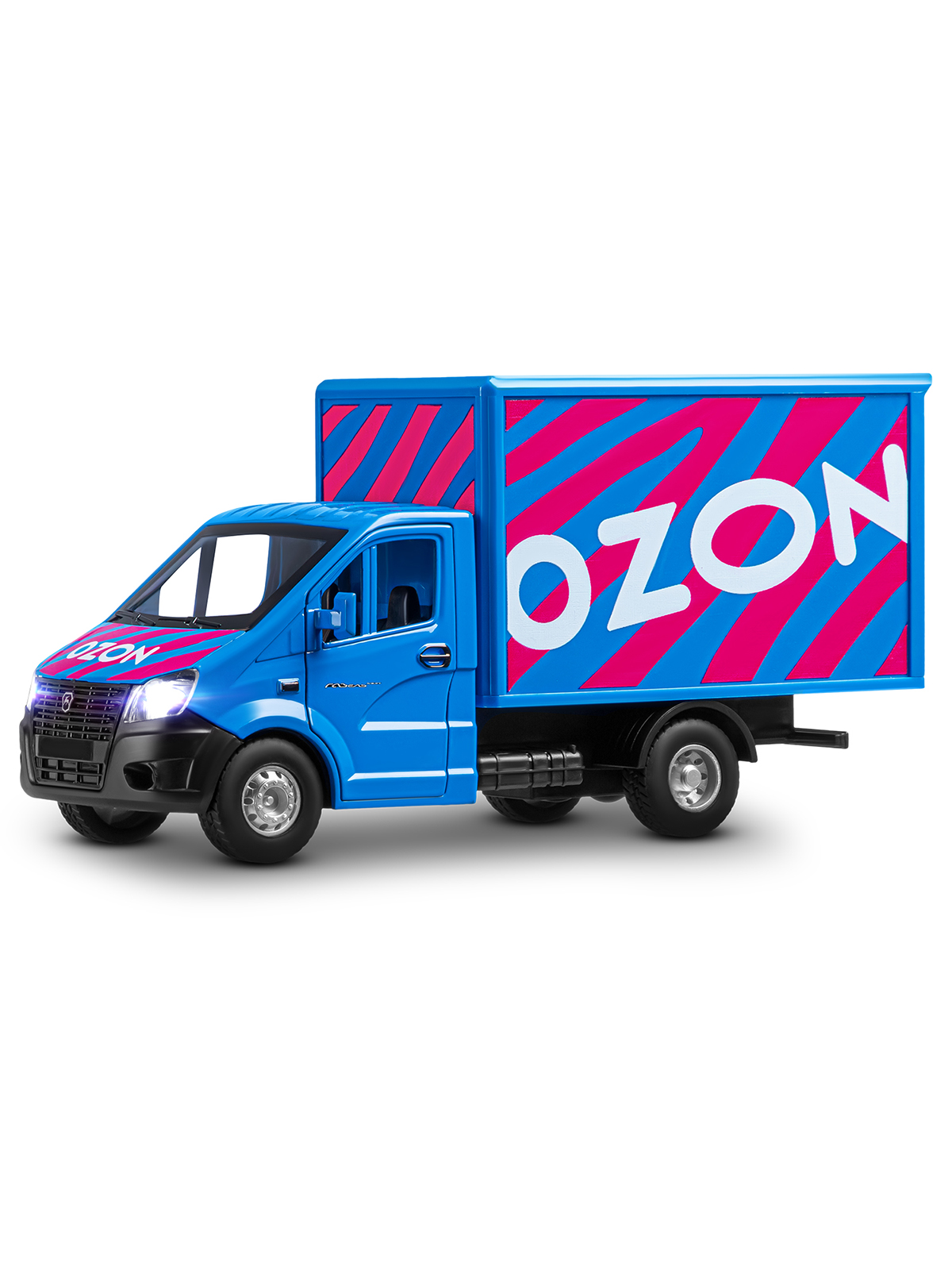 Грузовик АВТОпанорама ГАЗель Next Ozon 1:28 JB0405418 - фото 12