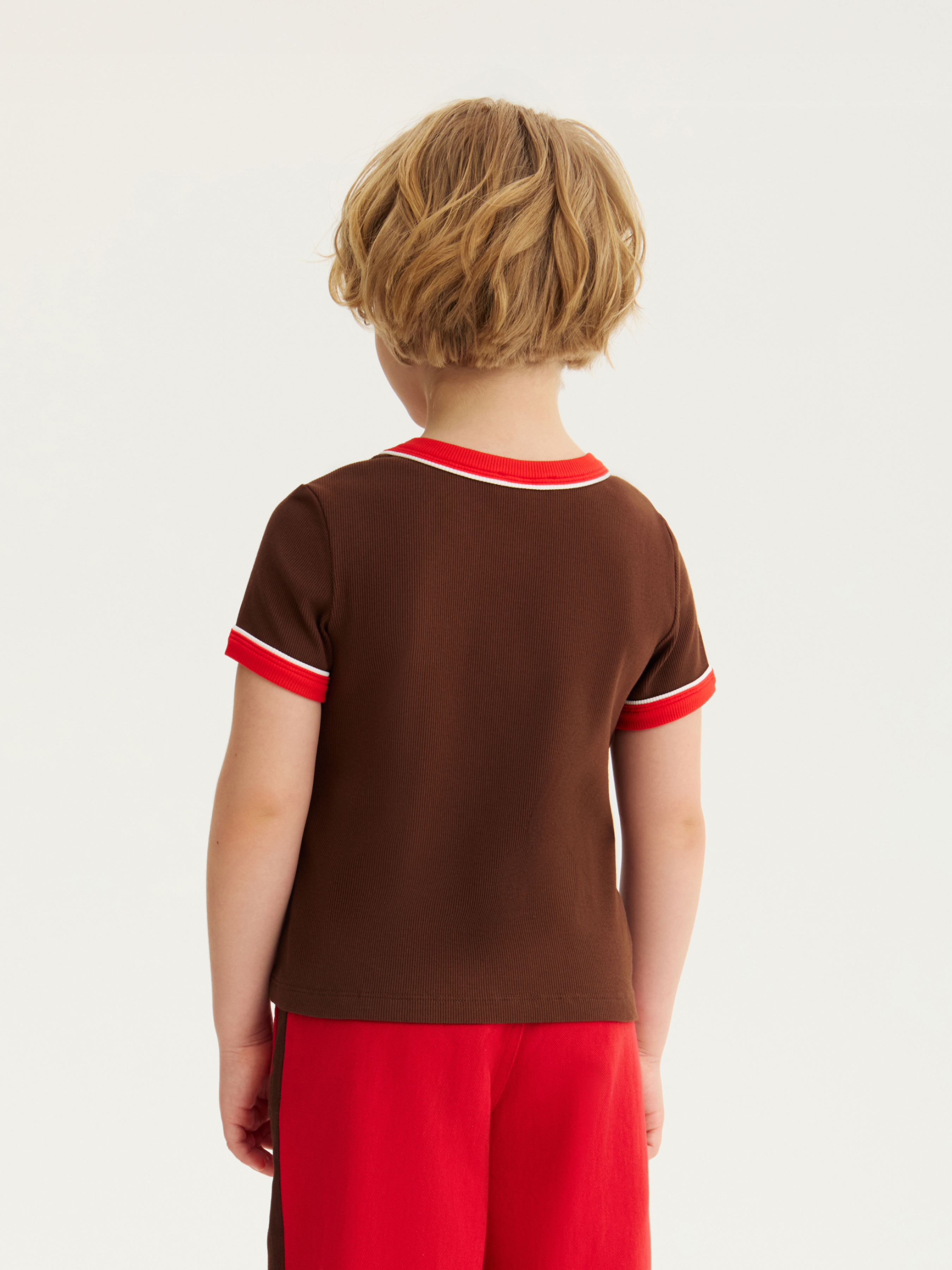 Футболка Junion 904463.TTSH0031-Brown-2 - фото 2