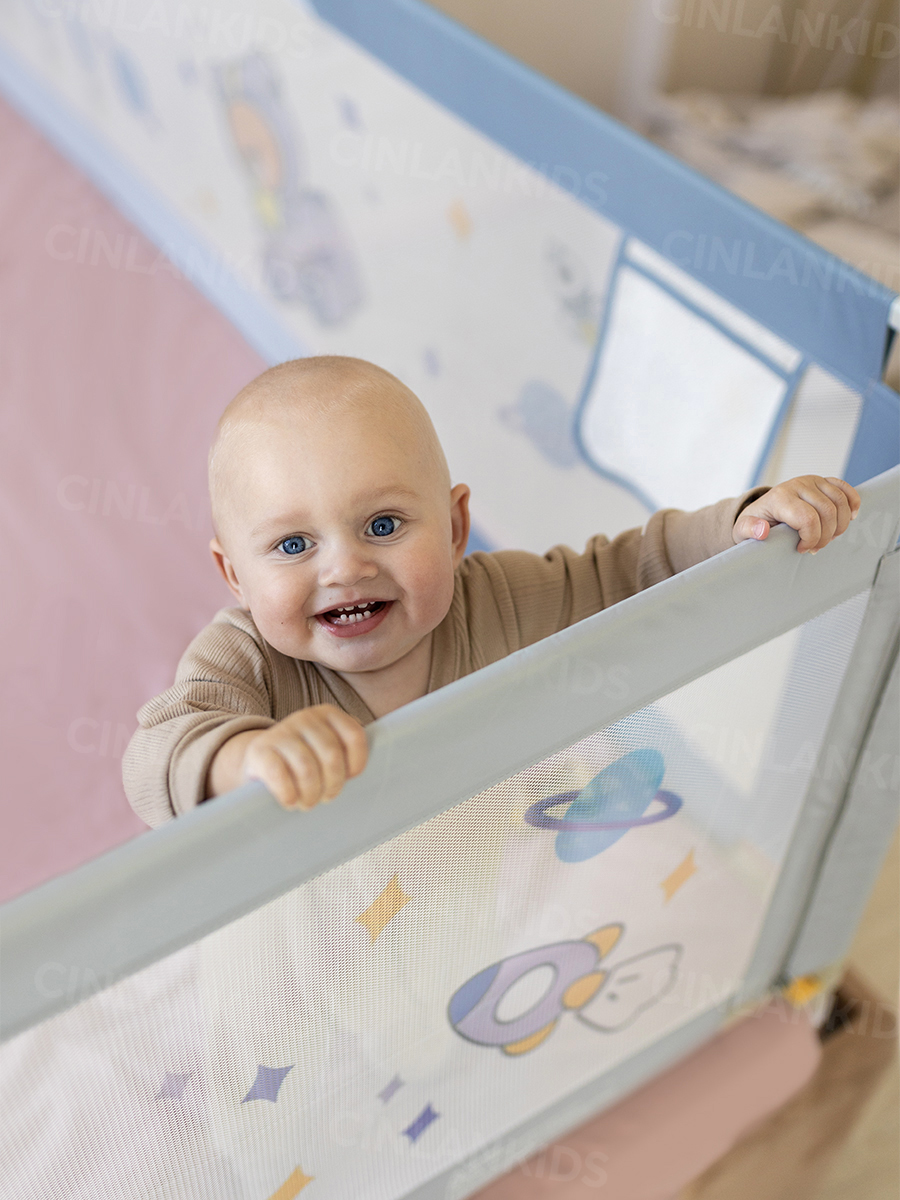 Барьер-ограничитель CINLANKIDS 3шт+планка - фото 15