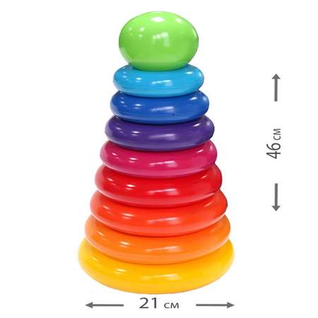 Игрушка Green Plast пирамидка Гигант