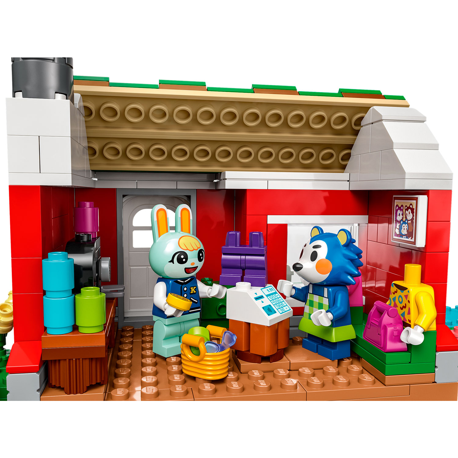 Конструктор LEGO Animal Crossing Магазин одежды Сестёр Эйбл 322 дет. - фото 7