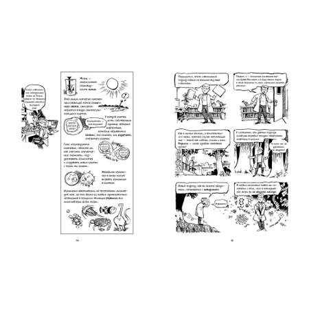 Книга КОЛИБРИ Биология. Краткий курс в комиксах
