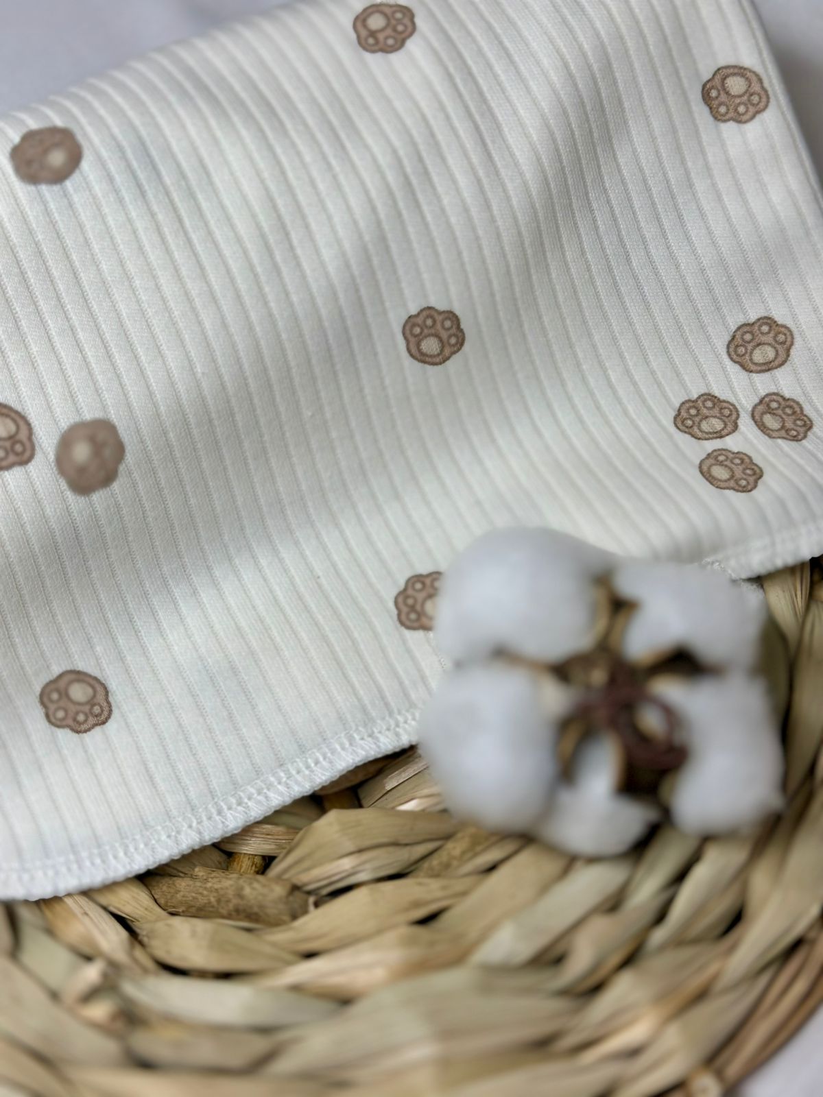 Пелёнка RinaAmari в рубчик 85х130 см - фото 4