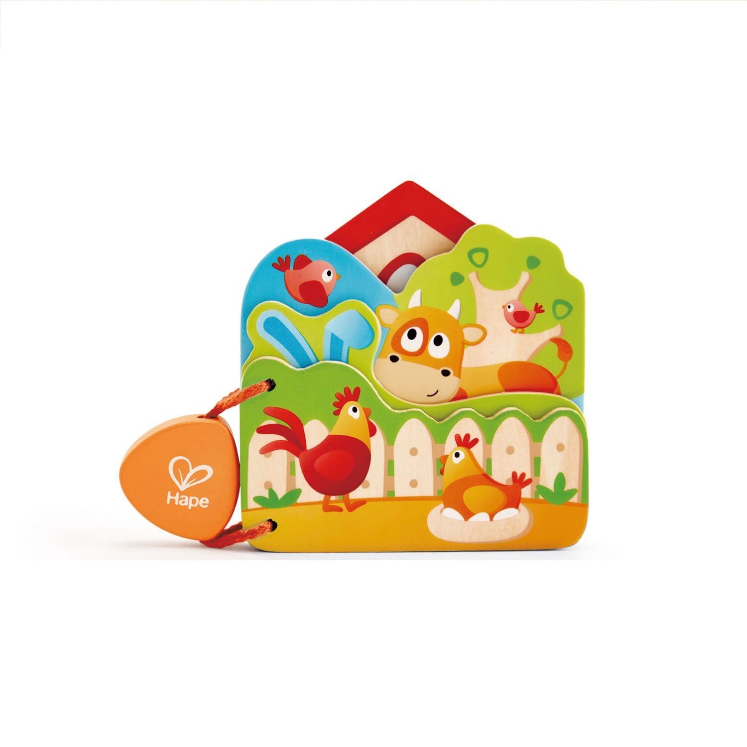 Игрушка Hape книжка Ферма - фото 5