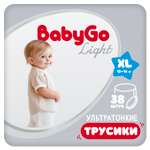 Трусики BabyGo ультратонкие 5 (12-16) 38 шт.
