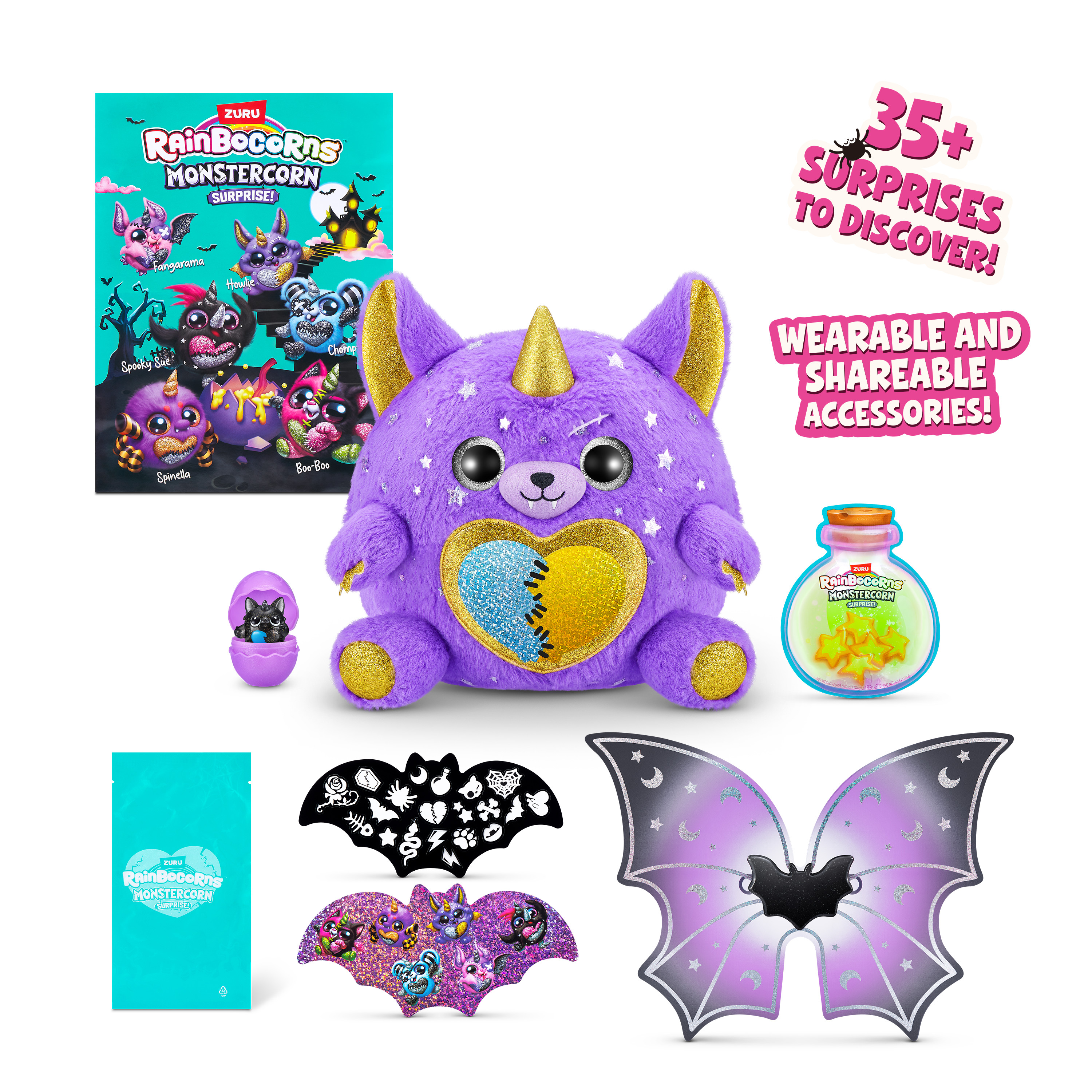 Фигурка Zuru Rainbocorns Monstercorn - фото 53