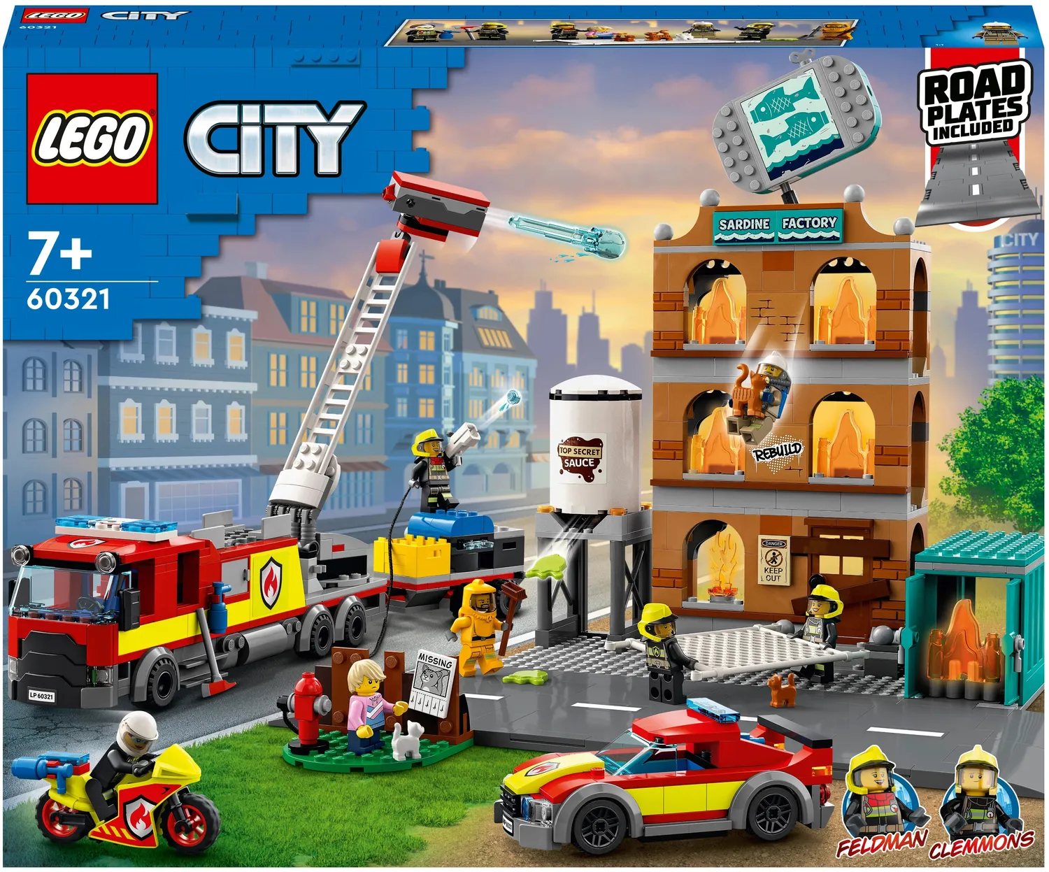 Конструктор LEGO City 60321 766 дет. - фото 1