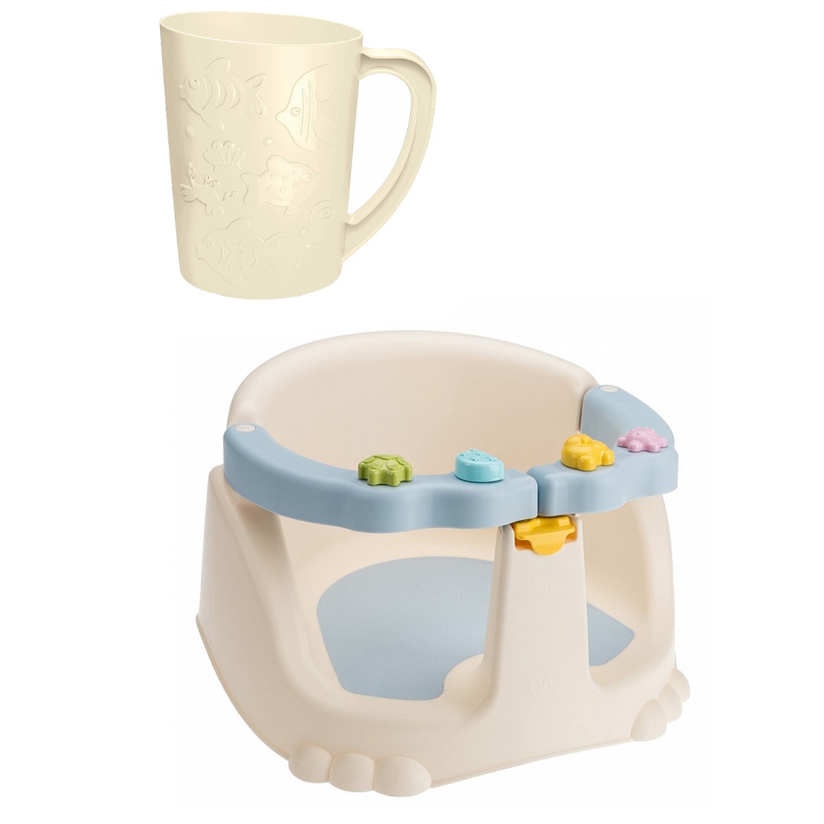 Сиденье для купания Kidfinity голубой - фото 1