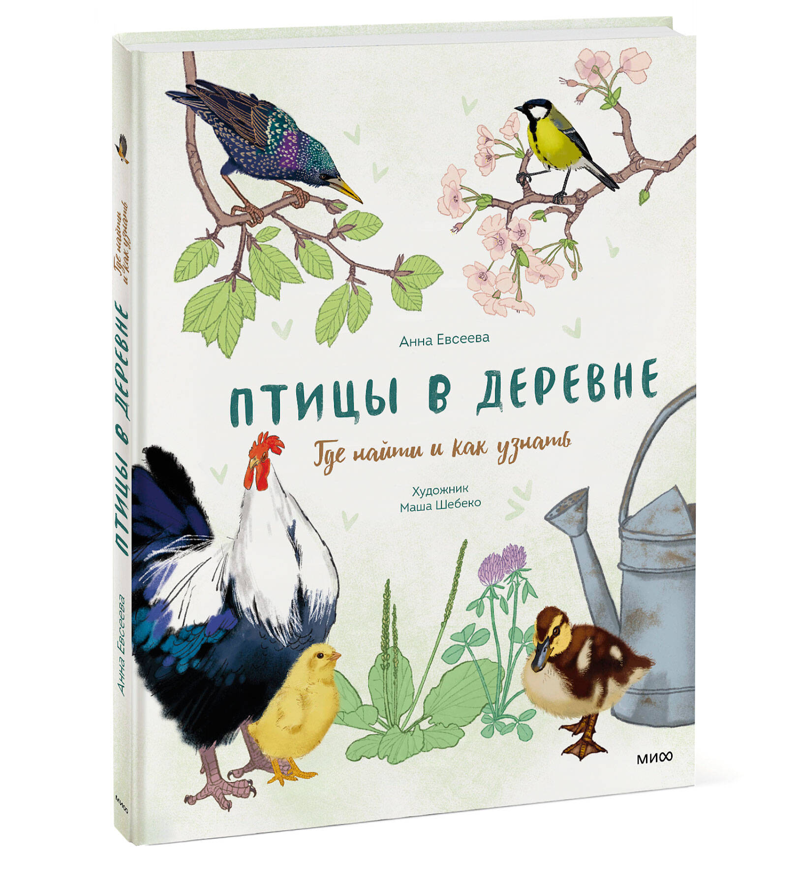 Книга Эксмо Птицы в деревне. Где найти и как узнать - фото 1