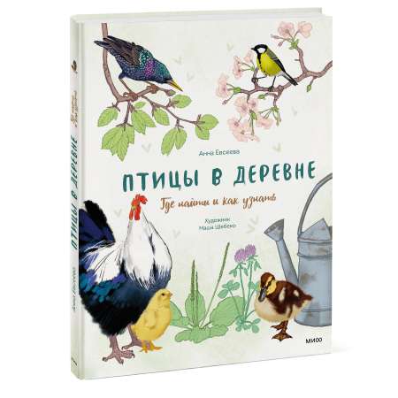 Книга Эксмо Птицы в деревне. Где найти и как узнать