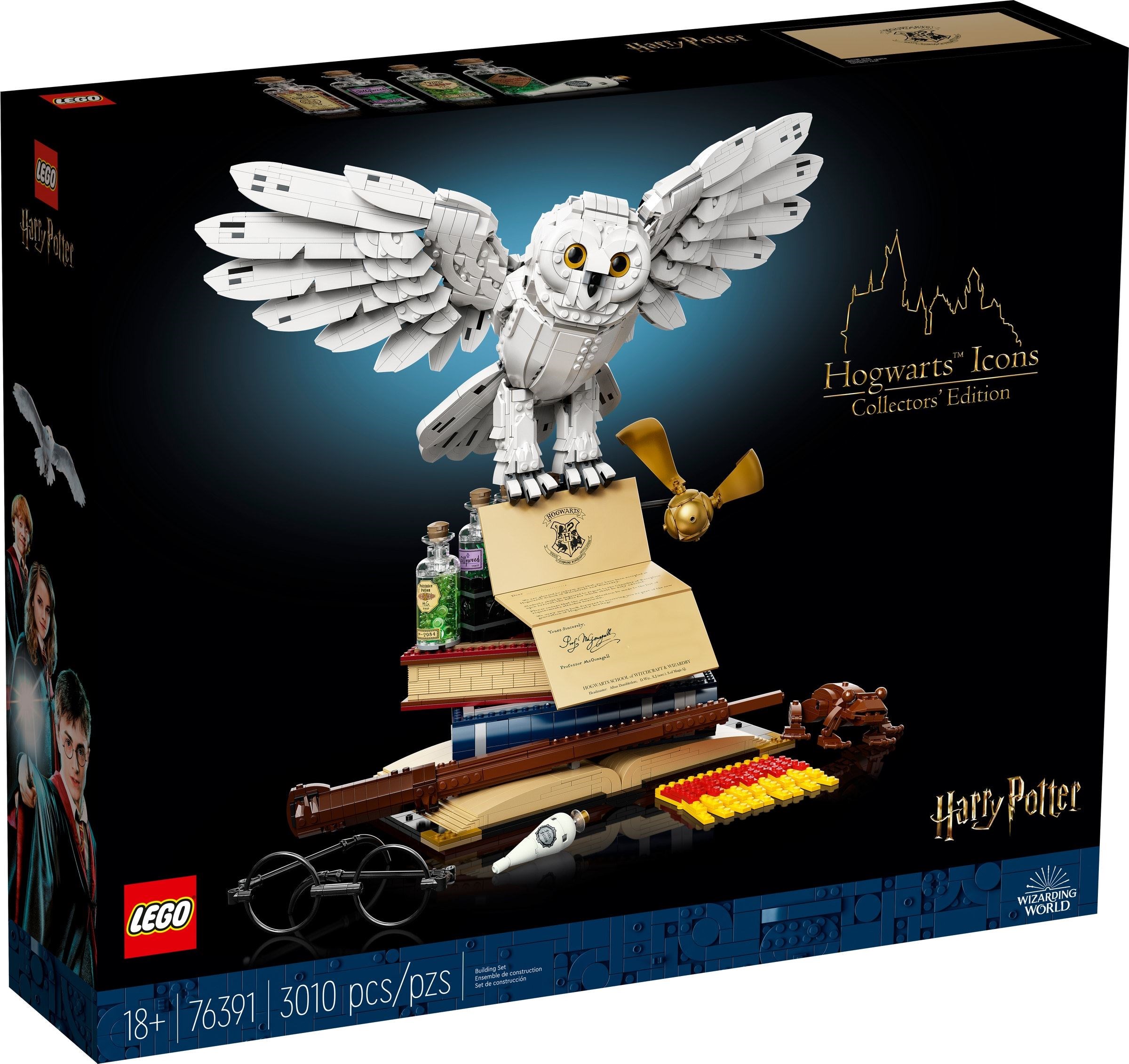 Изображение товара LEGO Harry Potter Символы Хогвартса 76391 коллекционное издание