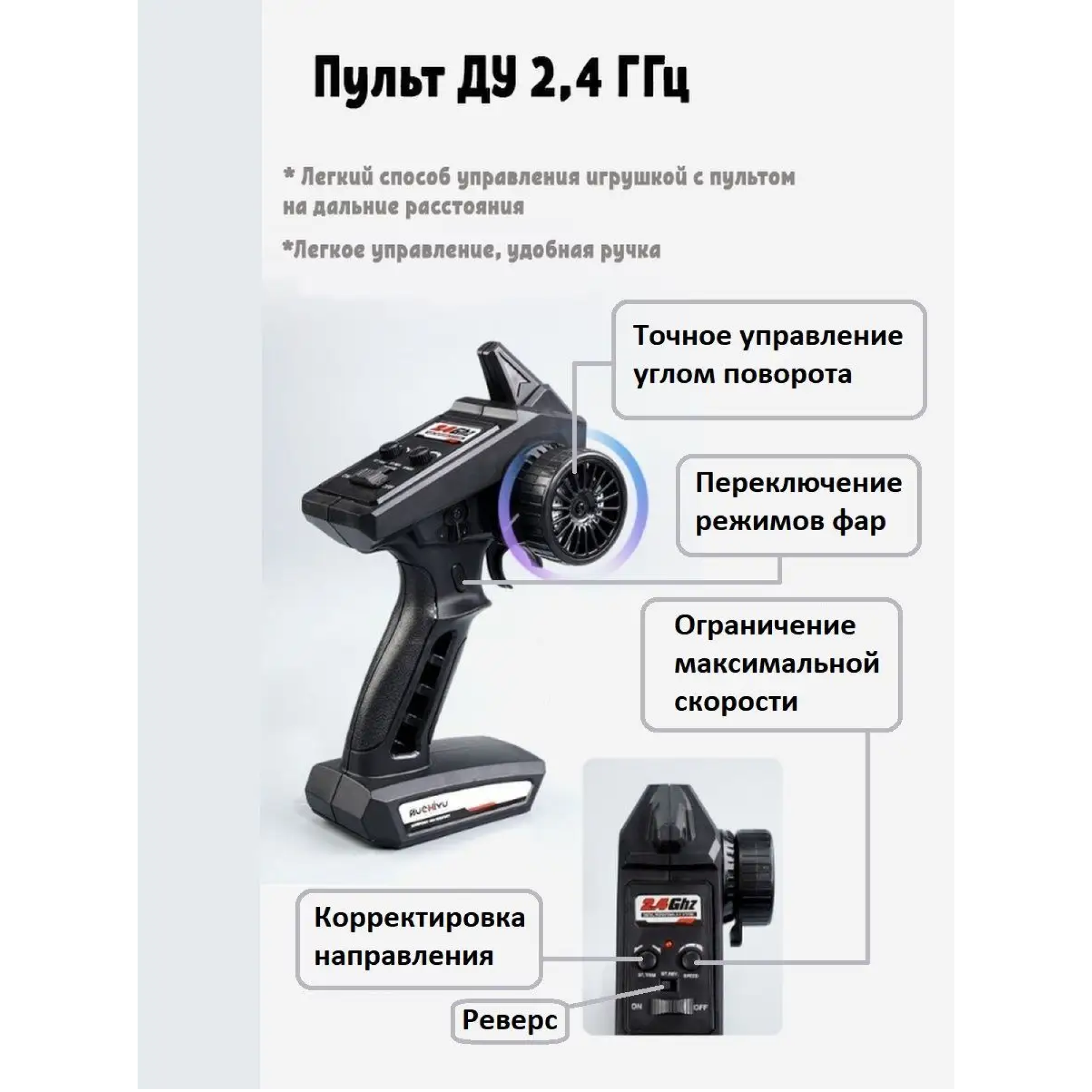 Автомобиль РУ RUSH CONTROL 1:16 - фото 6