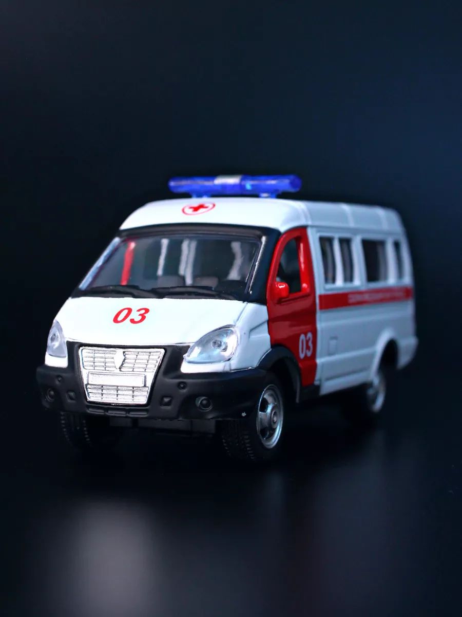 Автомобиль Play Smart Газель 1:50 в ассортименте 6404A - фото 7