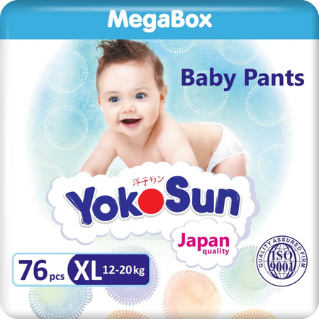 Трусики YokoSun XL (12-20 кг) 76 шт.