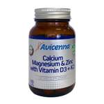Биологически активная добавка Avicenna Calcium magnesium zink vitamin D3 K2 60таблеток
