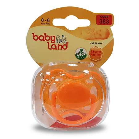 Пустышка Baby Land силикон от 0 мес.