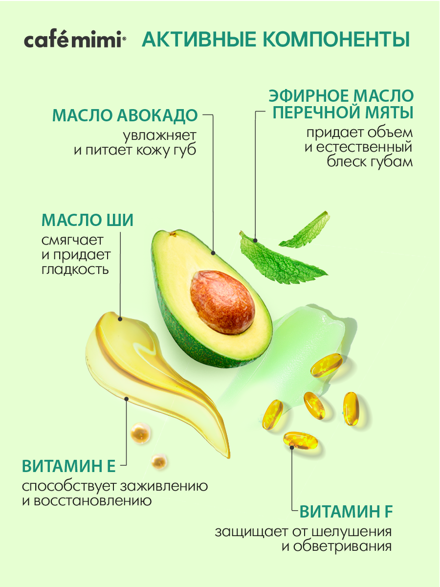 Бальзам cafe mimi 8 мл 1 шт. - фото 2