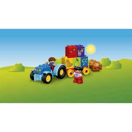 Конструктор LEGO DUPLO Мой первый трактор блочный