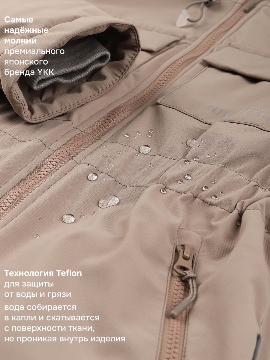 Комбинезон NIKASTYLE 8м2626 латте - фото 9