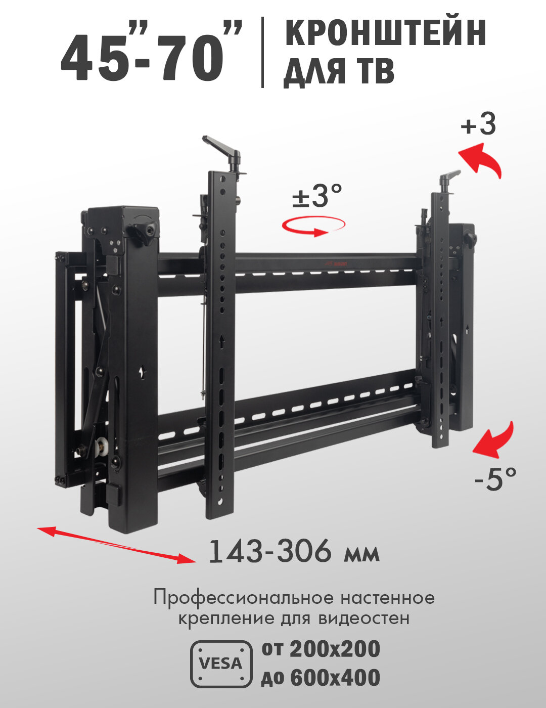 Кронштейн ABC Mount WallPro-90 - фото 1