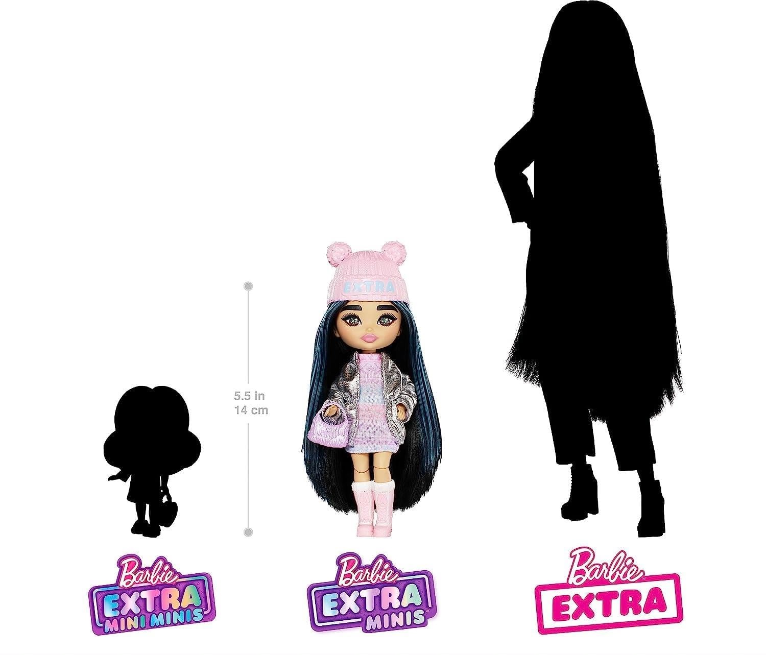 Кукла мини Barbie Экстра Минис HGP62 - фото 4