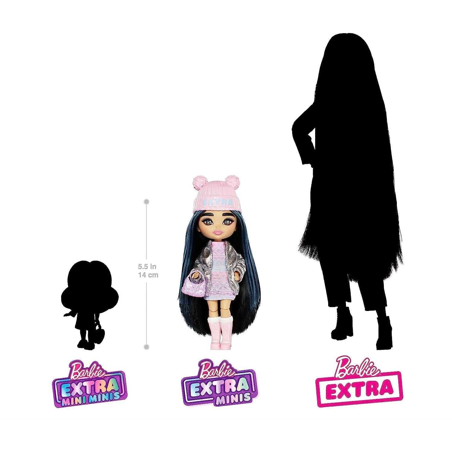 Кукла мини Barbie Экстра Минис HGP62 - фото 4