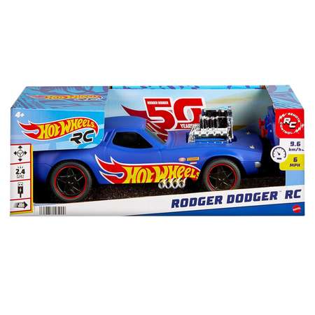 Автомобиль РУ Hot Wheels Dodge Роджер Доджер 1:16