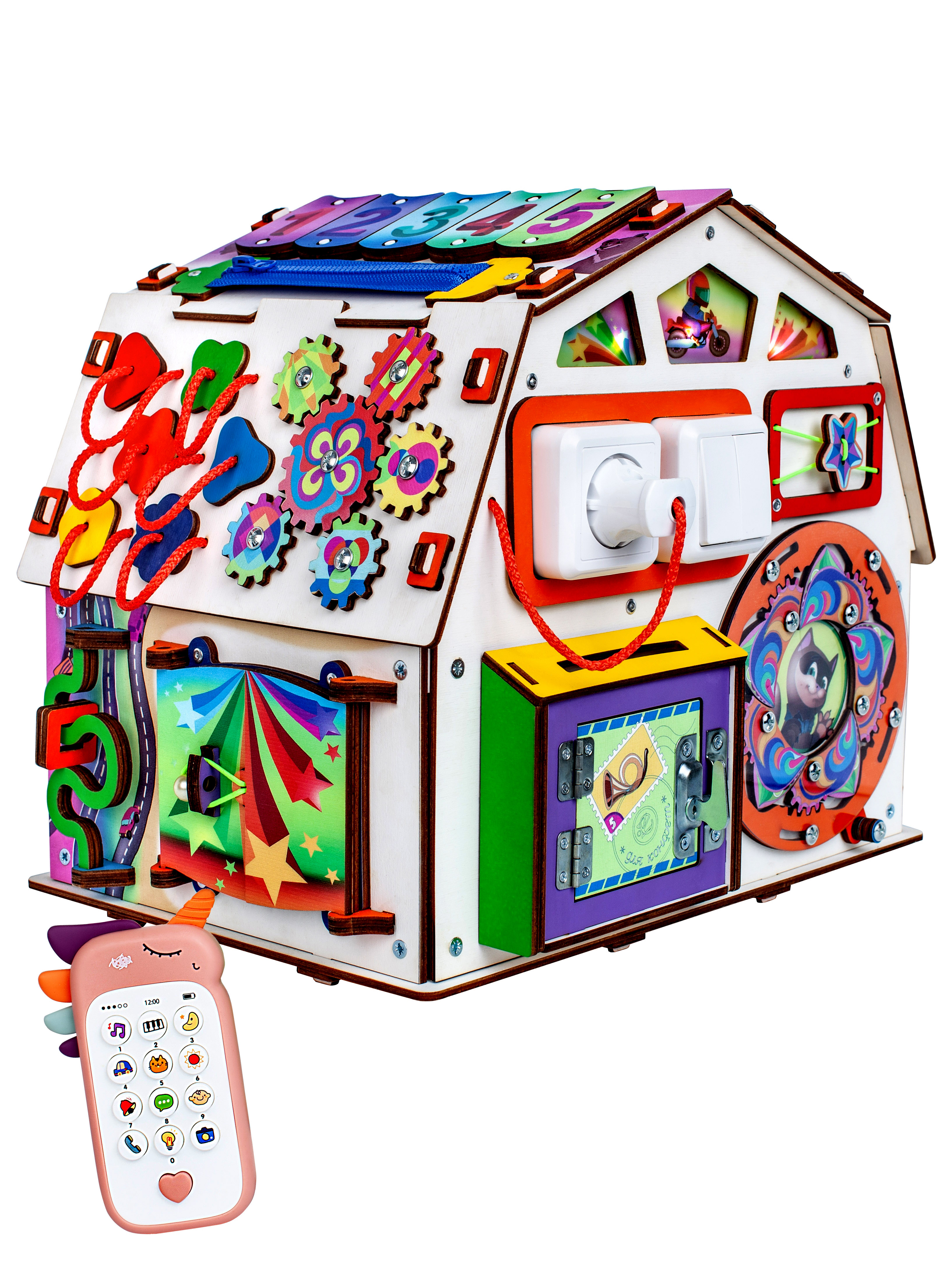Игрушка Jolly Kids бизиборд - фото 3
