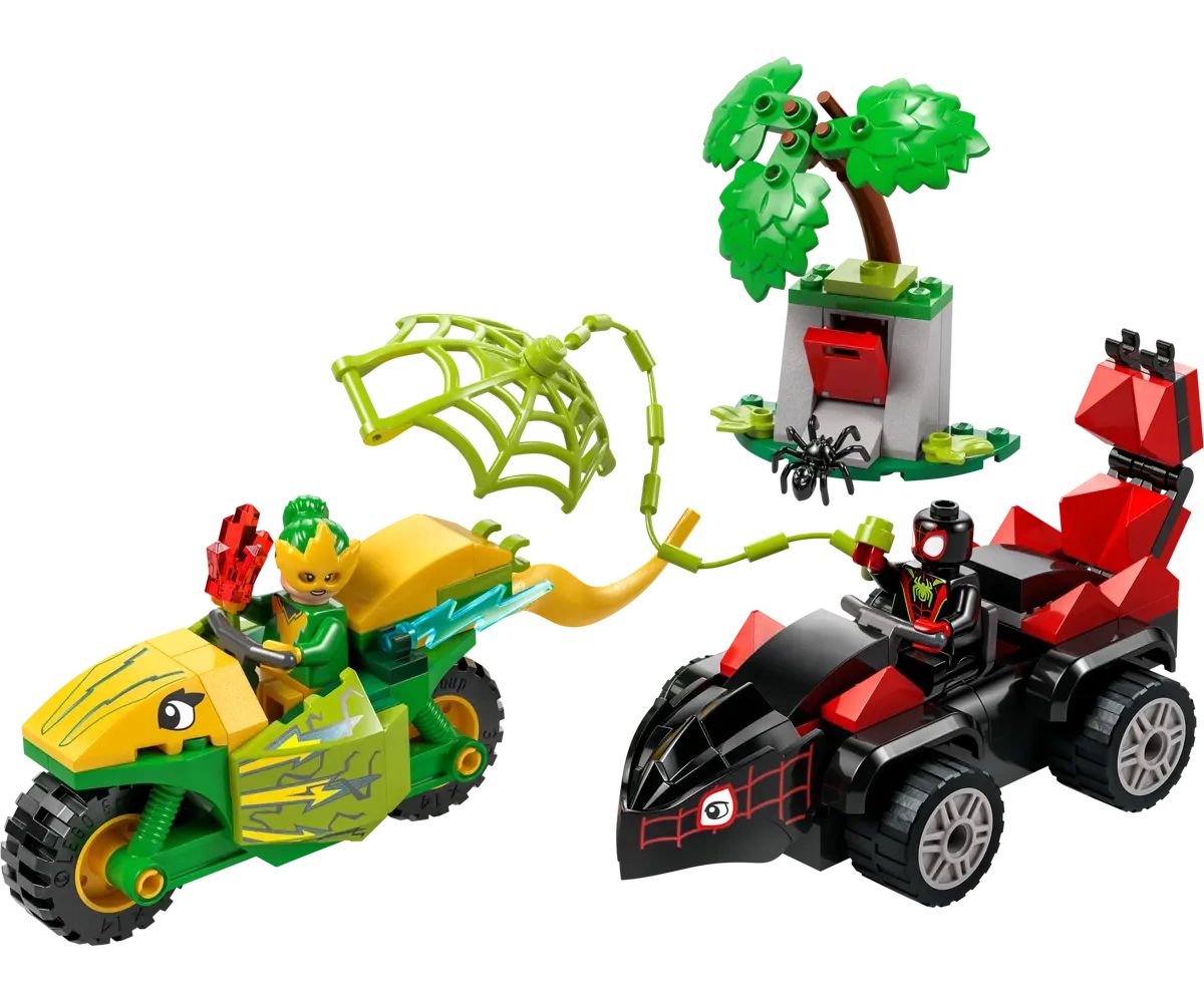 Конструктор LEGO Marvel Super Heroes Дино-гонщики Спин и Электро - фото 2