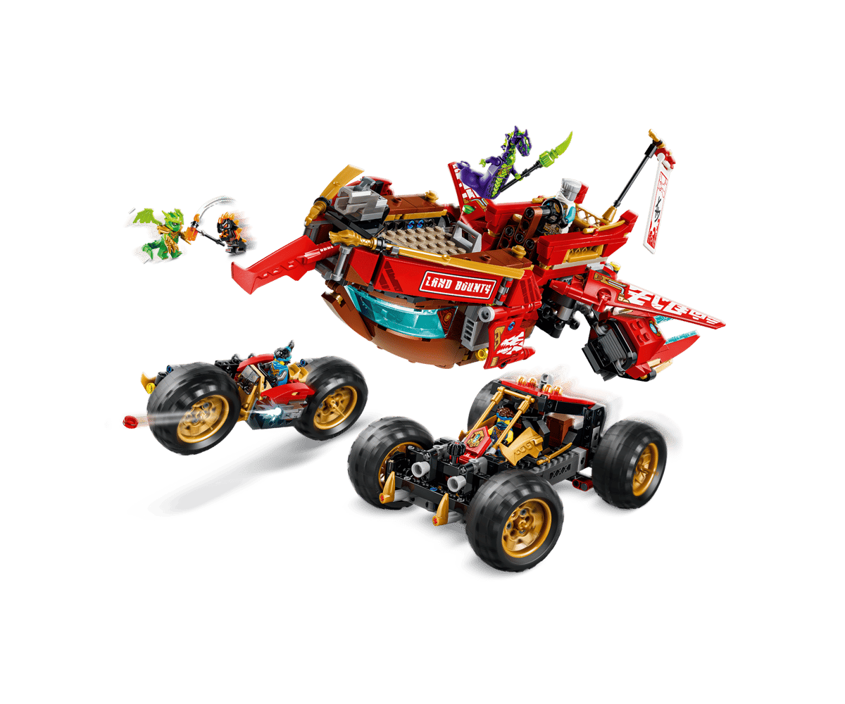 Конструктор LEGO NINJAGO Райский уголок 1214 дет. - фото 4