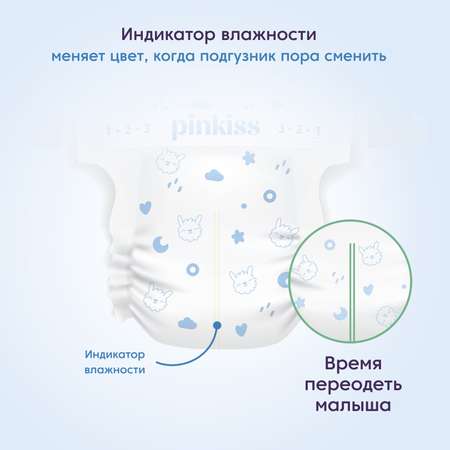 Подгузники Pinkiss M (6-11 кг) 50 шт.