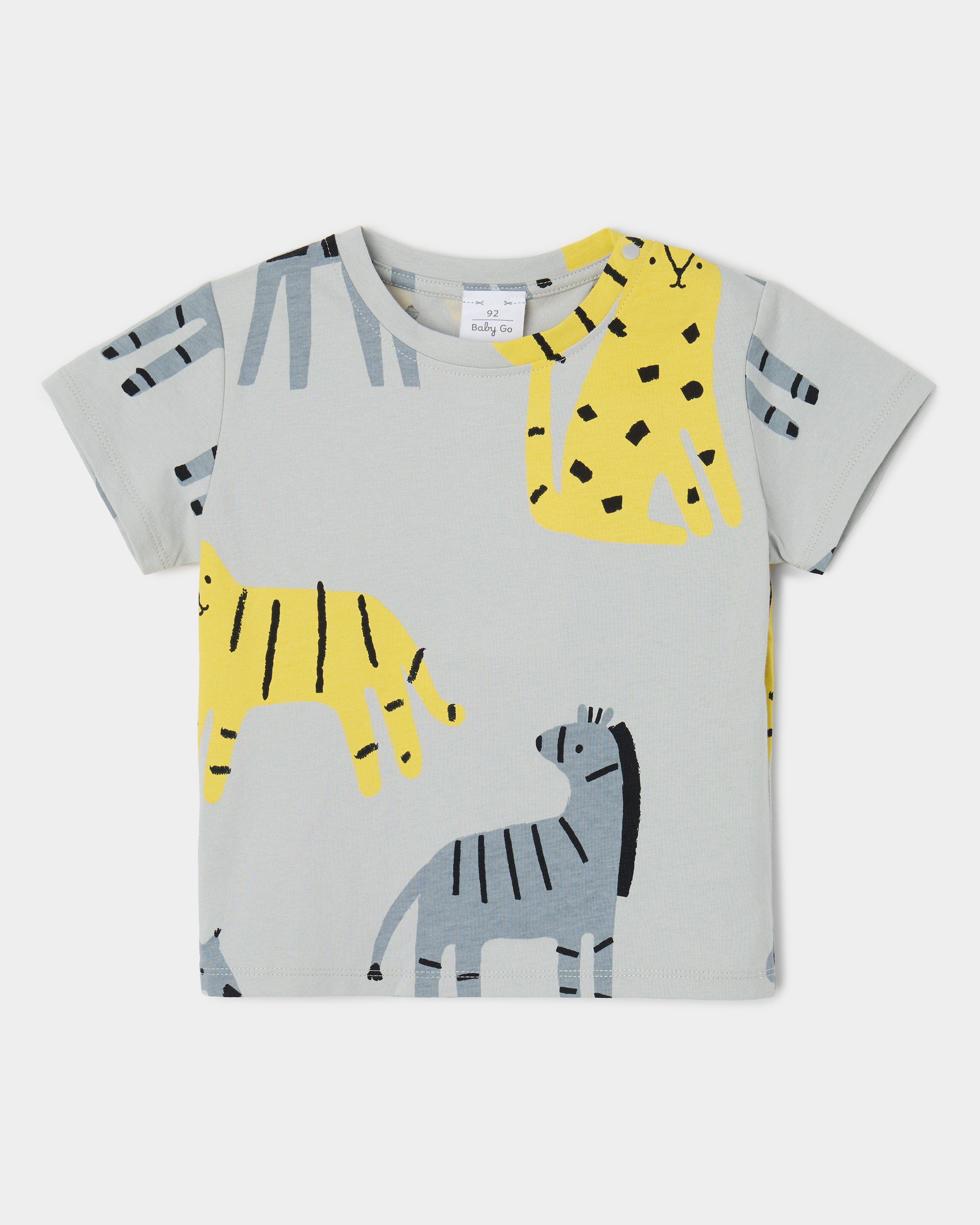 Футболка BabyGo S26BG4-BBK11-Fib-LG - фото 1