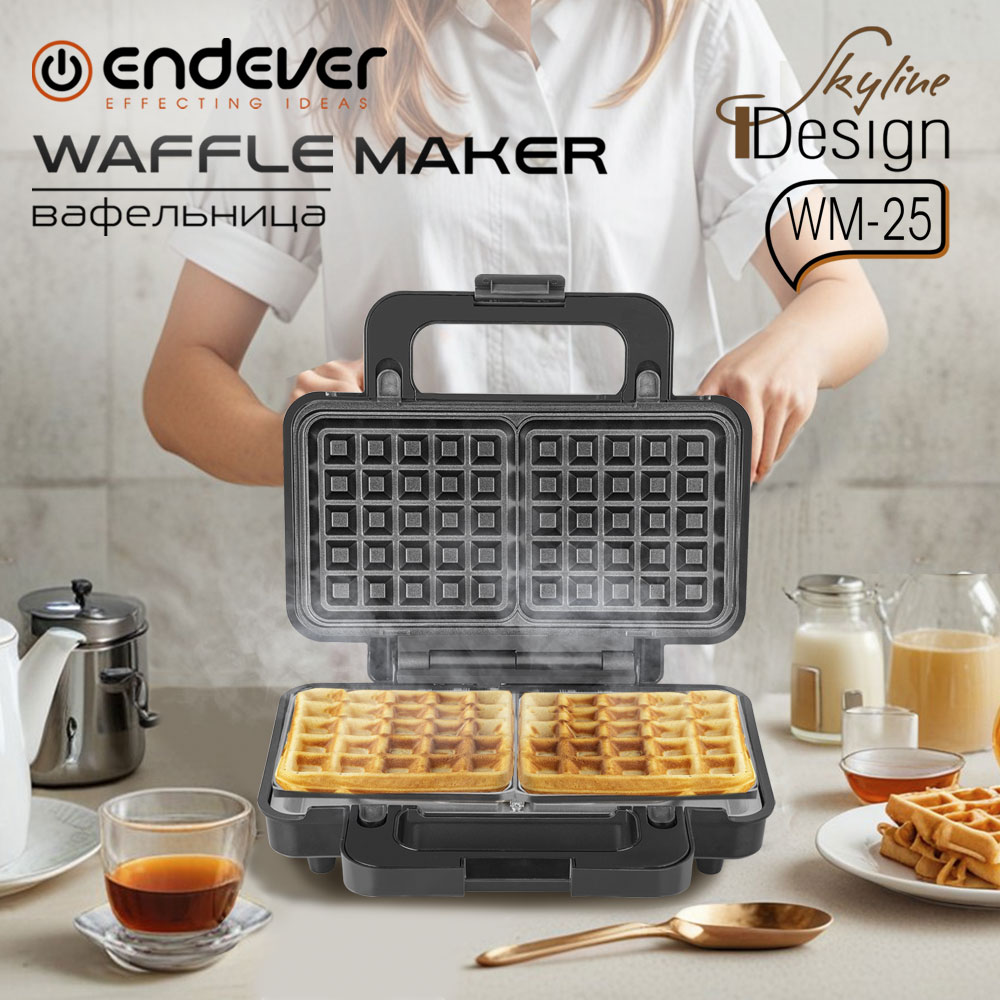 Вафельница ENDEVER WM-25 - фото 7
