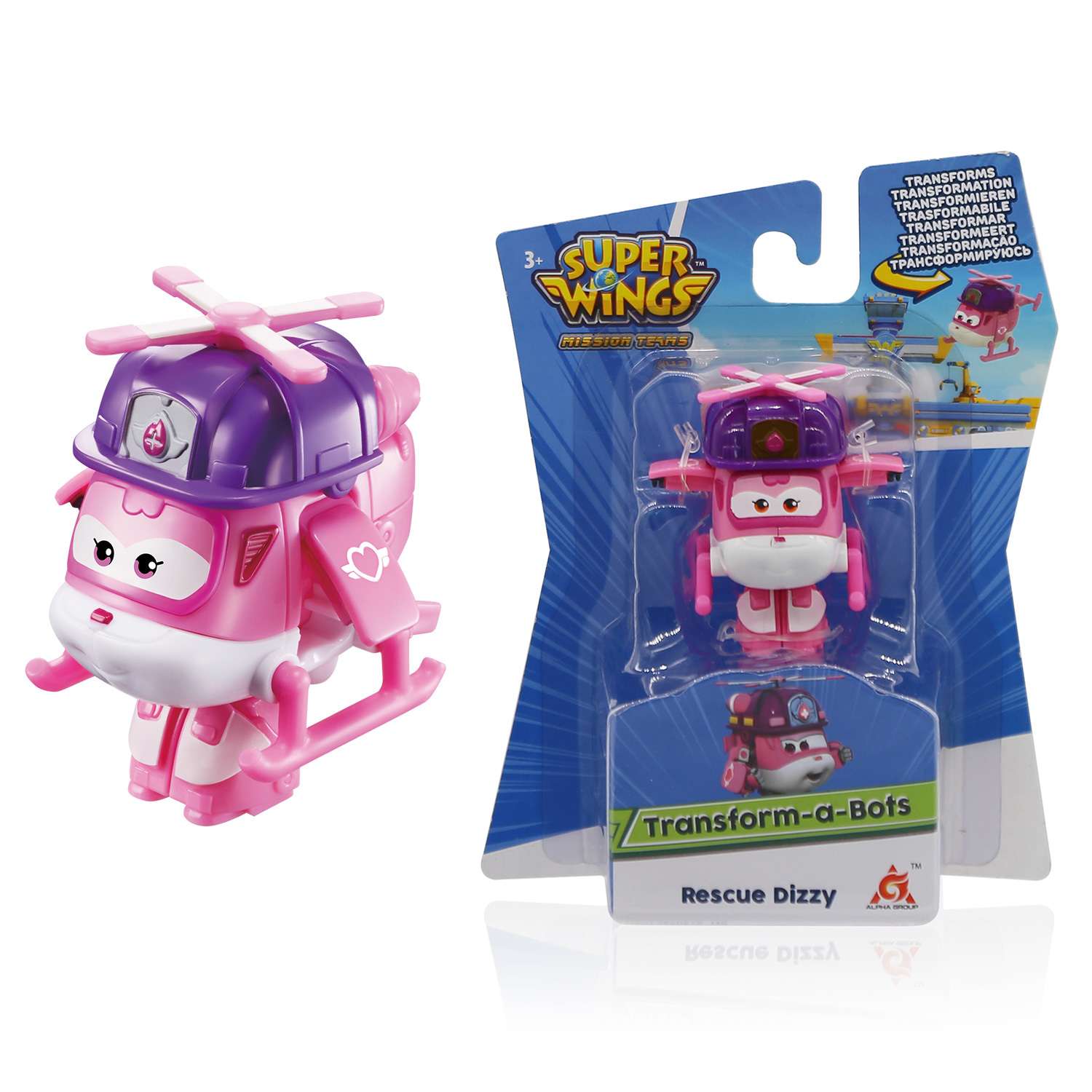 Самолет Super Wings Диззи строитель EU730022 - фото 4
