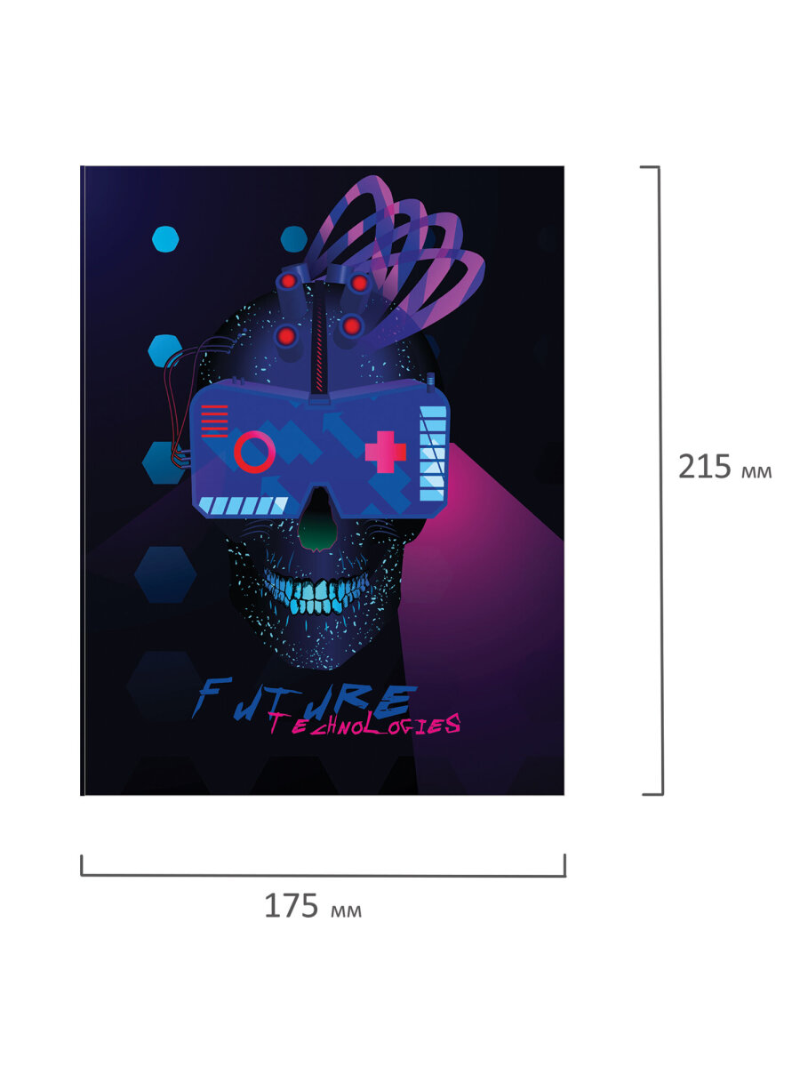 Тетрадь со сменным блоком Brauberg клетка 120 лист. - фото 5