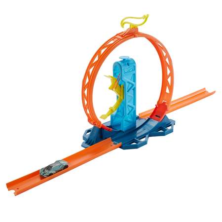 Трек Hot Wheels Петля с ускорителем с пусковой установкой