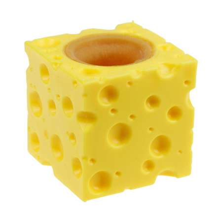 Игрушка-антистресс 1TOY сквиш жмяка Выскочка Мышка