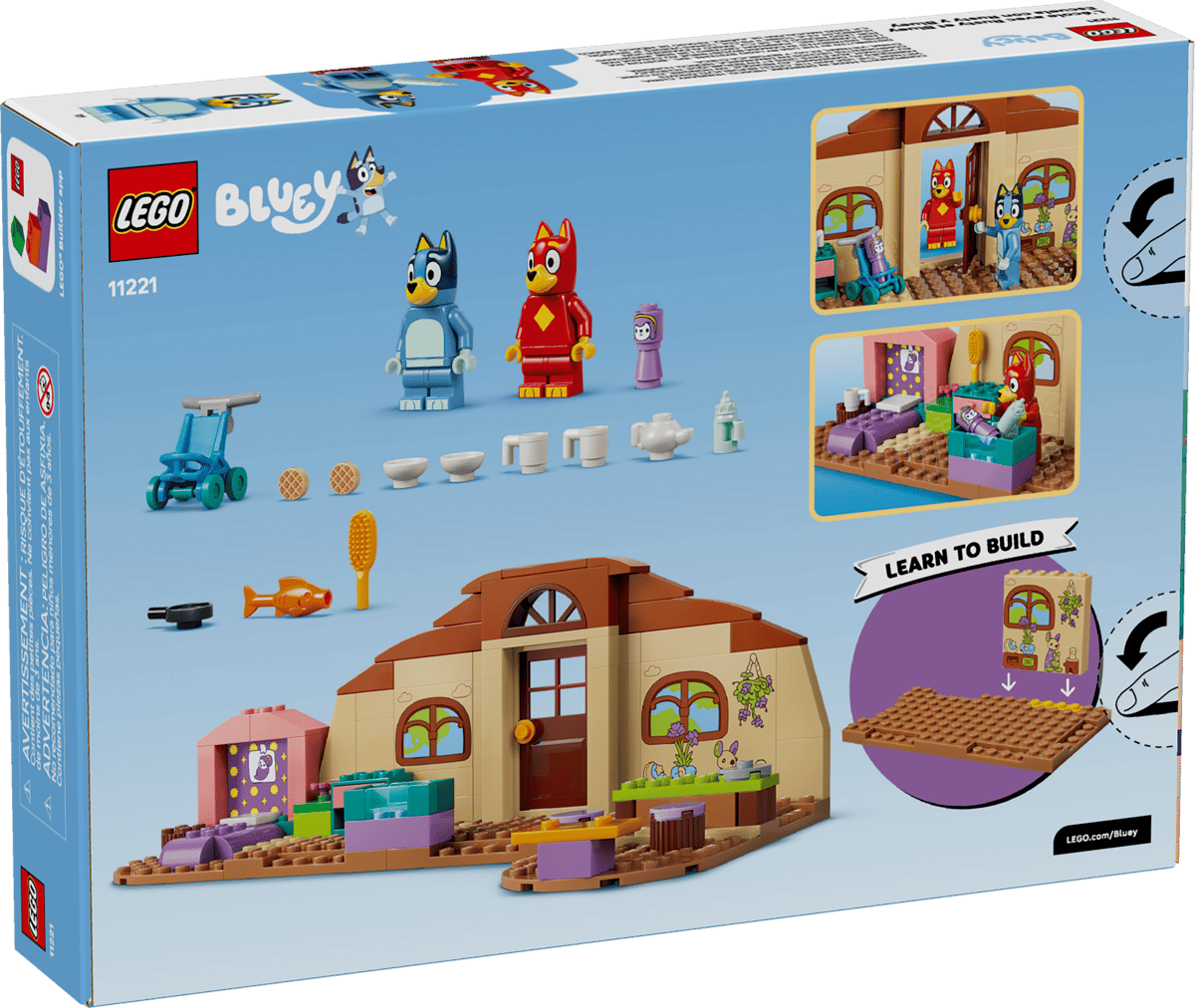 Конструктор LEGO DUPLO Школа с Расти и Блуи 106 дет. - фото 9