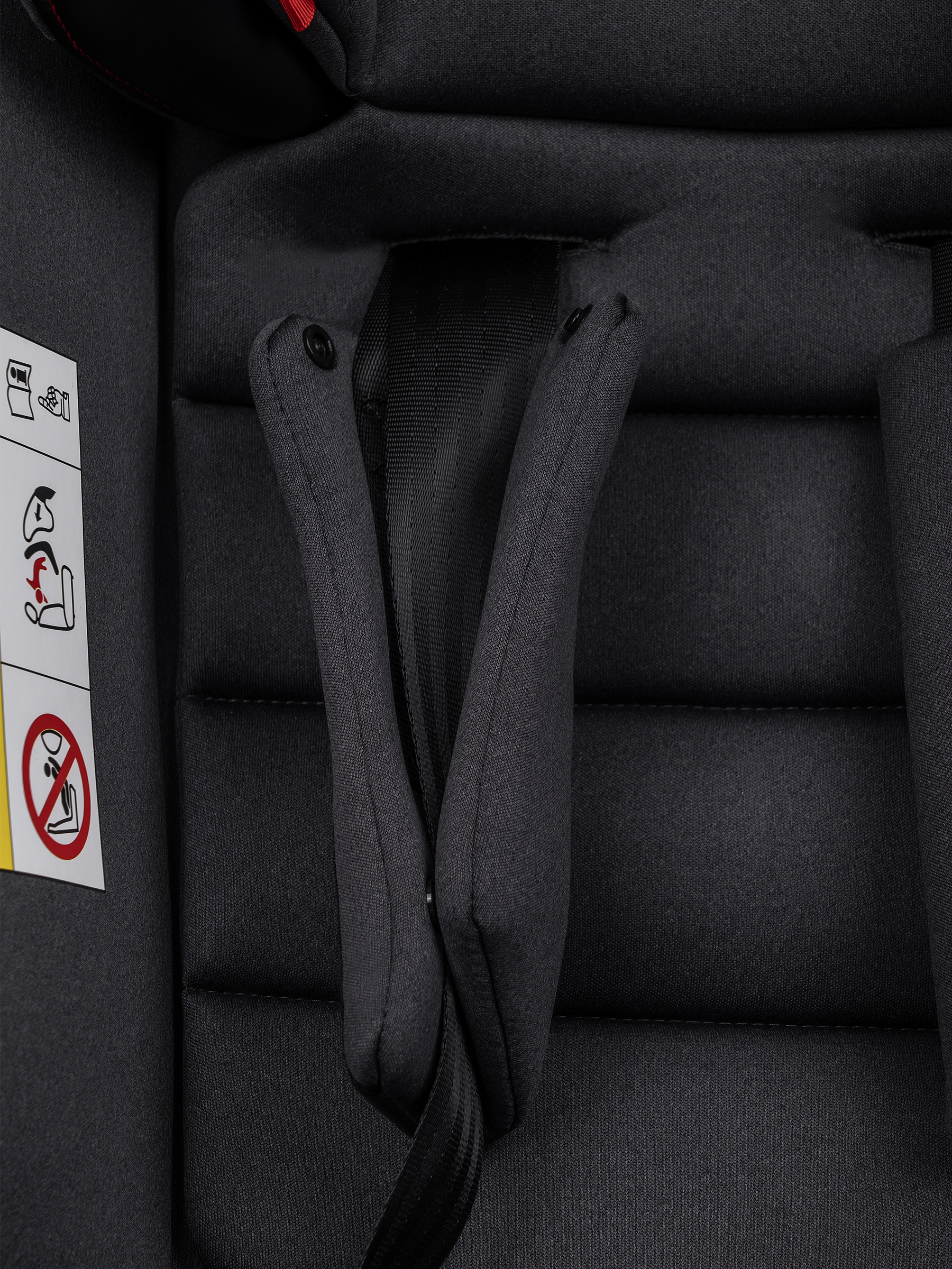 Автокресло Indigo Aero, черный-красный Isofix 0+/1/2/3 (0-36 кг) - фото 14