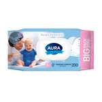 Влажные салфетки AURA 200 шт.