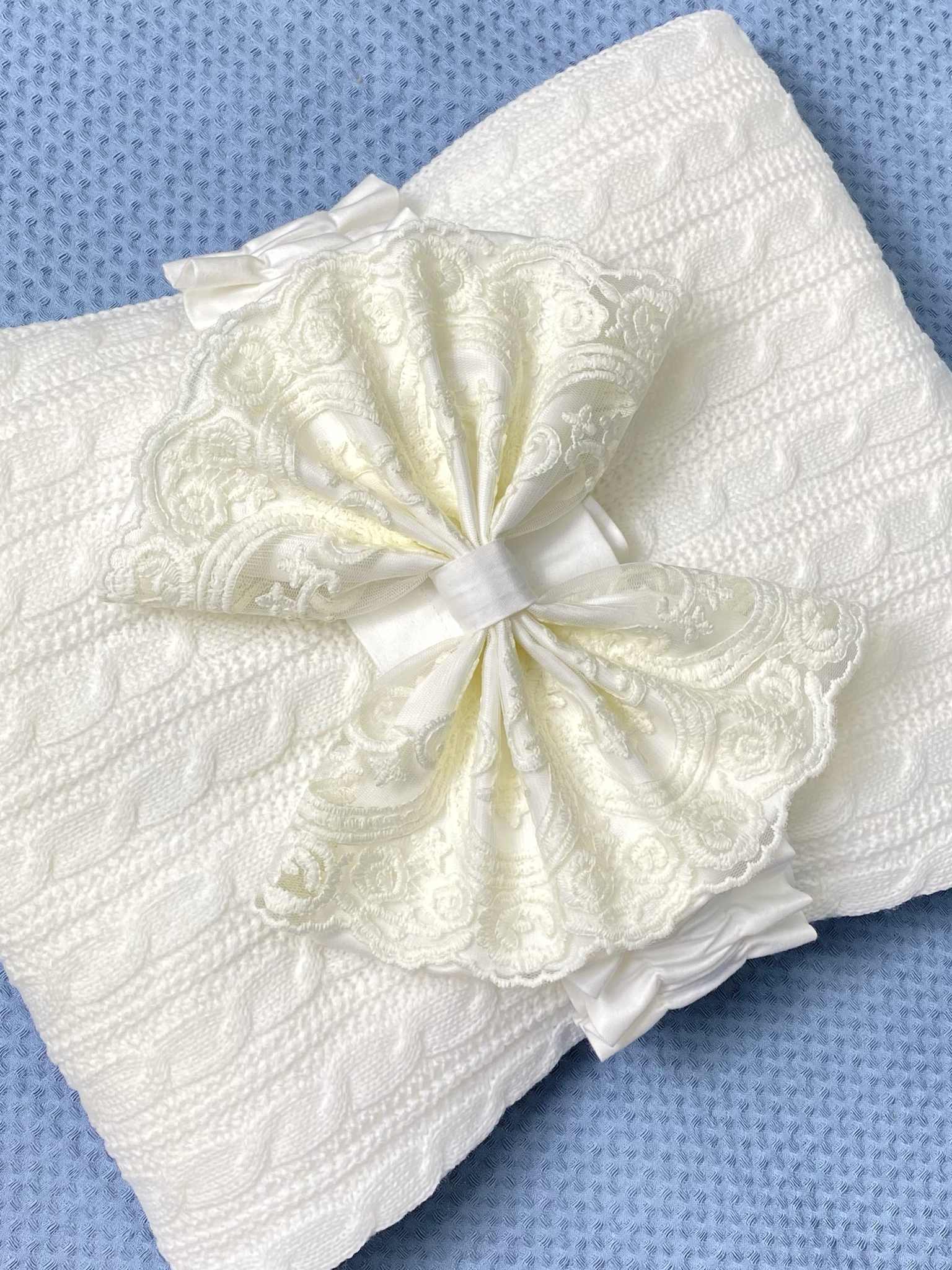 Пояс-бант для конверта на выписку Делоникс 797-3/16АМ - фото 8