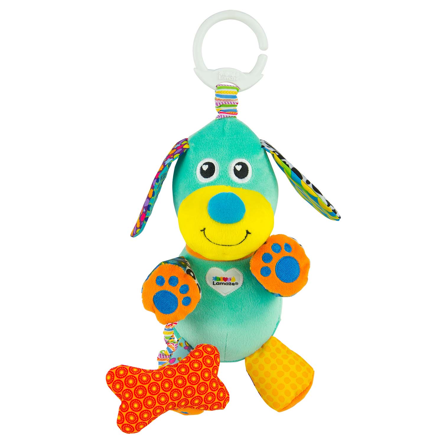 Игрушка Lamaze подвеска Щенок с подвесом - фото 2