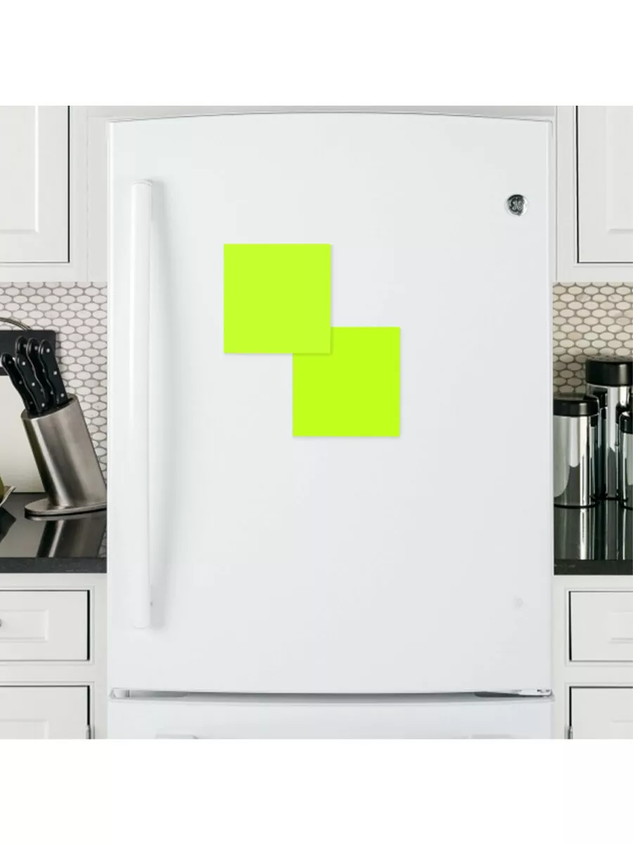 Беcклеевые стикеры Brauberg для заметок самоклеящиеся желтые - фото 7