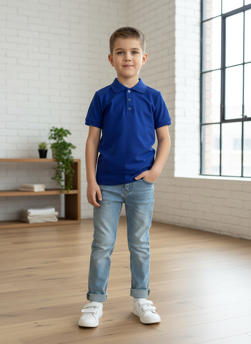 Поло Утенок 659 василек - фото 8